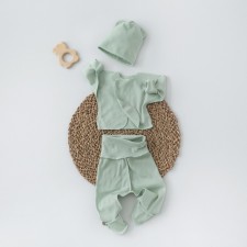Kinderlitto Kinderlitto kit “Goroshka-1 crumbs”, 3 subjects, height 56-62 cm, wormwood color