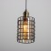 Lamp "Rick" 1x40W E27 bronze/black 14x14x25 (125) cm