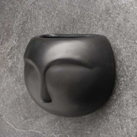 Cashpo suspended "silhouette" Black, 11x6cm-1