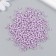 Glass beads 6/0 "delicate lilac" marshmallow 450 g