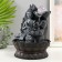 The desktop fountain from the network, the backlight "Buddha in the gray sits at the sheet" 20x20x30 cm