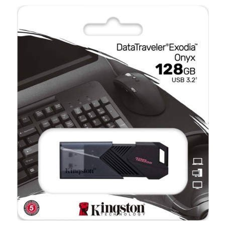 Kingston 128Gb Datatraveler Exodia Onyx DTXON/128GB USB3.2 Black-2