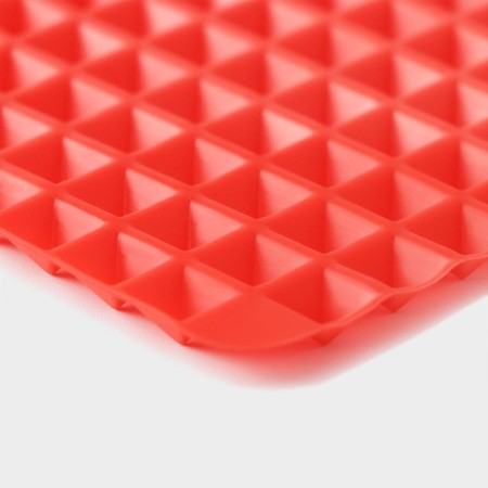 Rug - Anti -fat for baking of the share "Spikes", silicone, 39 × 27.5 cm, color mix-4