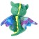 Soft toy "Dragon", green color