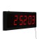 Electronic wall clock, 20 x 3 x 60 cm, USB