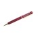 Gift handle, ballpoint, in a plastic case, rotary, "Francis", burgundy with golden inserts