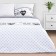 Bed linen "Ethel" duet My Heart 143*215 cm - 2 pcs, 240*220 cm, 70*70 cm -2 pcs, calico
