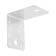 Fixed corner 70x70x55x2 mm, zinc, in packaging 40 pcs