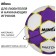 Ball football minsa match, tpu, manual stitching, 32 panels, p. 5