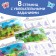 100 stickers "Funny animals", 12 p.