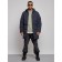 Lengered male winter, size 56, dark blue color