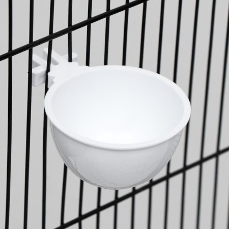 A bowl for rodents and birds, 30 ml, white