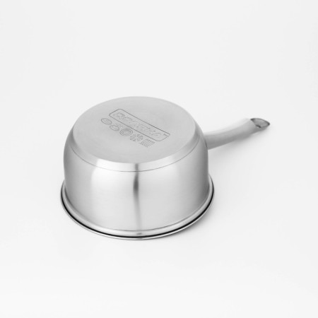 Stainless steel bucket “Grette”, 1.5 l, d = 16 cm, with a lid, a metal handle, induction-3