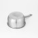 Stainless steel bucket “Grette”, 1.5 l, d = 16 cm, with a lid, a metal handle, induction