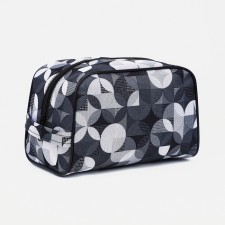 Lightning cosmetic bag, gray color