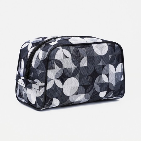 Lightning cosmetic bag, gray color