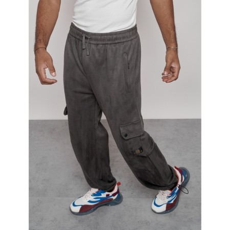 Sports pants, size 50, gray color-14