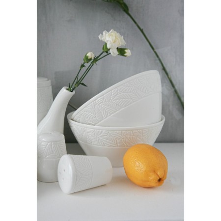 Porcelain salad Magistro Crotone, 1.4 l, 20 × 9 cm, white color-6