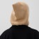 Women's cap, sandy color, rr 56-58