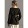 Cardigan female, size XL, black color 62050