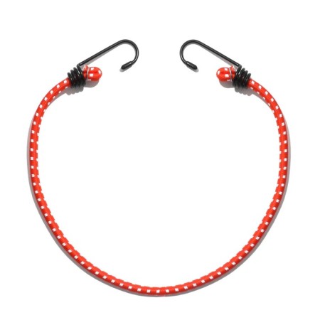 Universal harness, 60 cm, 2 hooks, textiles, red color-4