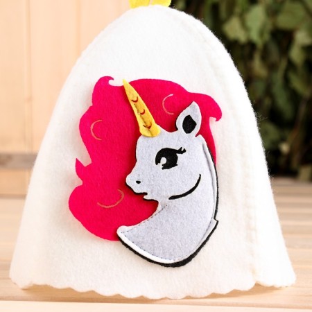 Bath cap with applique "Ellie"-1