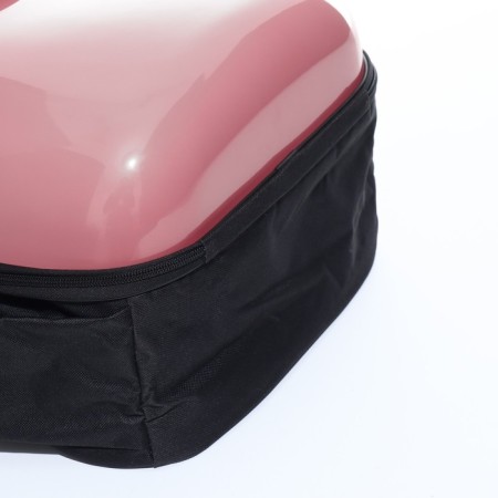 A backpack for carrying animals with a viewing window, 32 x 25 x 42 cm, pink-10