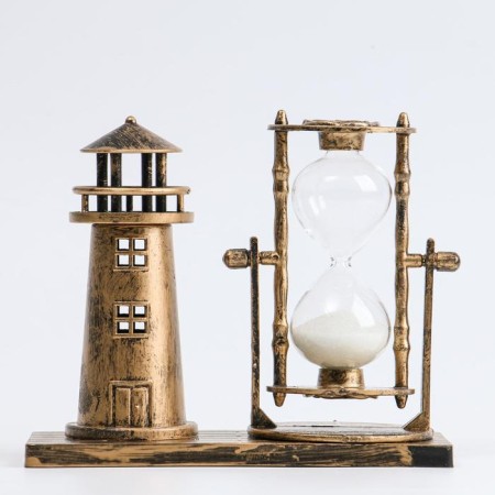 Sanding clock "Spray Tower", souvenir, 15.5 x 7 x 12.5 cm