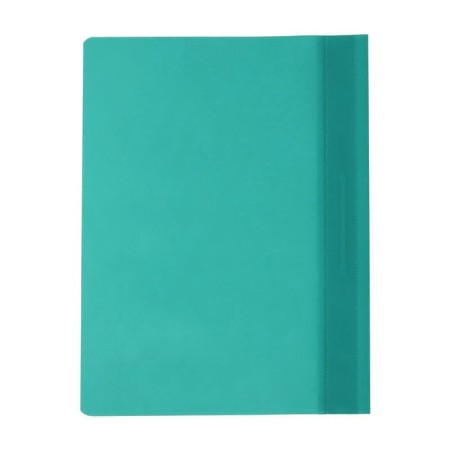 Calligrata, A4, 120 μm, turquoise, transparent top folder-3