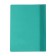 Calligrata, A4, 120 μm, turquoise, transparent top folder