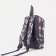Baby backpack on lightning, 2 external pockets, gray color