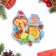 New Year's magnet "Be healthy without doctors!" symbol of the year, honey