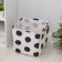 Storage basket "Dalmatin", 33 × 33 × 31 cm, black and white color