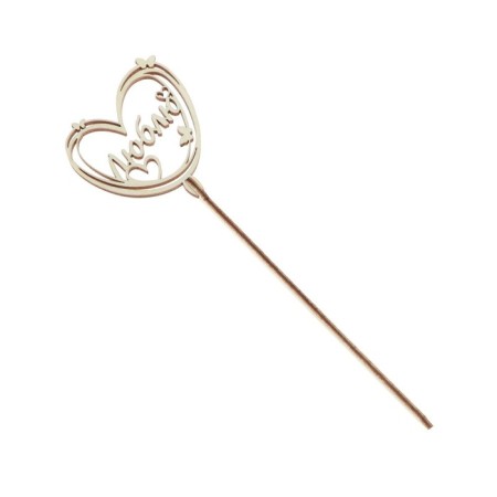 Topper for a wooden cake "I love"-1