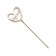 Topper for a wooden cake "I love"