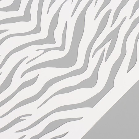 Plastic stencil "Tiger", 16x24 cm-2