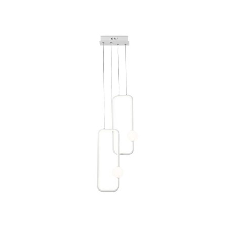LED LED suspension Ambrella Light, Linetech, FL66365, LED, 38 W, 2850LUM, 4200K, white, white matte color