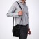 Male bag, guran tomp, black color