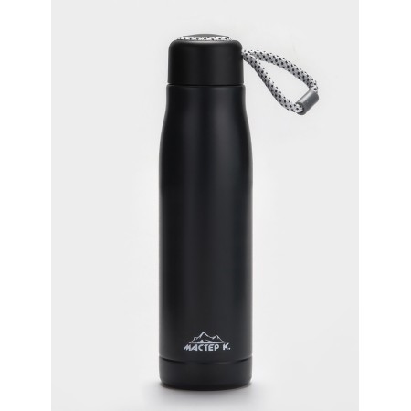 Thermos, 600 ml, traveller "master K.", retains heat 10 hours, 26 x 7 cm, black-4