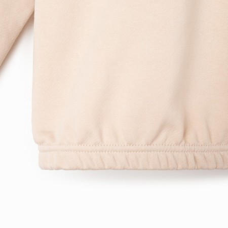 Kids (hoodies, trousers) casual collection kids beige color, height 128-1