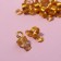 Hair piercing "Spiral", 2.1 × 0.9 cm, 10 pcs, golden color