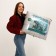 Foil ball 31 "" On all your dreams ", square, set of 3 pcs.