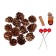 Set of New Year's decor "Spicy cones"