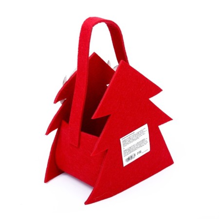 New Year's basket for decor "Deer" 16 × 10.5 × 19 cm-5