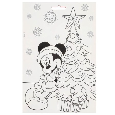 Application by foil "New Year" 23x15 cm, Mickey Mouse-4
