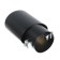 A muffler nozzle 14 × 8.5 cm, landing 64 mm, black mat