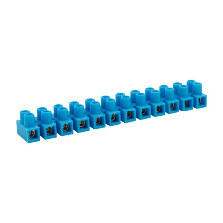 Klement screw block KV-14 6-14, current 20 A, polypropylene blue rexant (10 pcs.