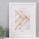 Photo frame plastic Gallery 30x40 cm, 861 white (plastic screen)