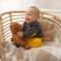 Kidsa (sweatshirt, trousers) minku, graphite/yellow color, height 86-92 cm