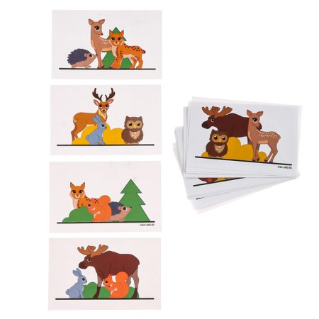 Puzzle. Repeat on the sample "Forest"-10